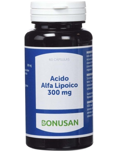 Acido Alfa Lipoico 300 Mg 60 Caps