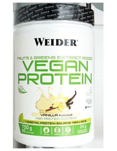 Vegan Protein Vainilla Sin Soja  750 G