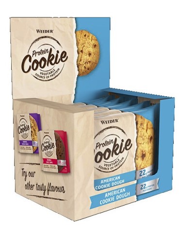 Caja 12 Ud. Protein Cookie American Cookie Dough