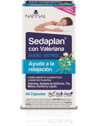 Sedaplan Dulces Sueños Con Valeriana 40