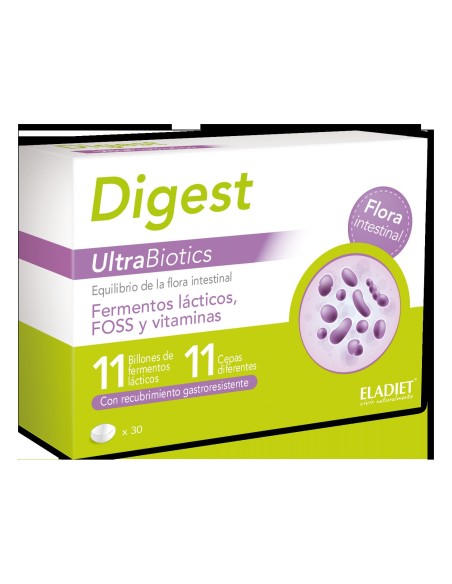 Digest Ultraprobiotic 30 Comprimidos (600Mg)
