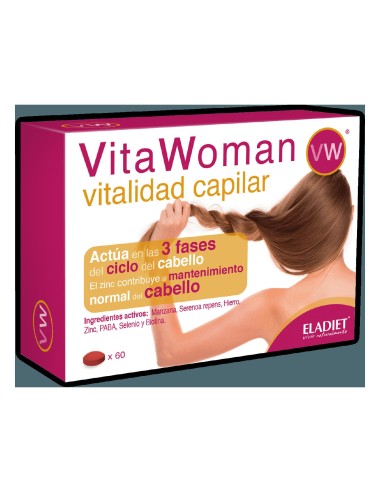 Eladiet Vita Woman Vitalidad Capilar 60Comp