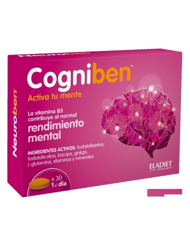 Cogniben Plus 30 Comp (Antes Neuroben 30 Comp)