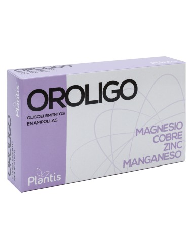 Oroligo Oligoelementos  20 Ampollas X 5 Ml