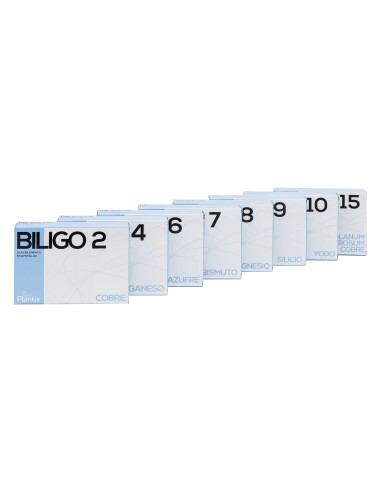 Biligo 2 Cobre Oligoelementos 20 Ampollas X 2 Ml