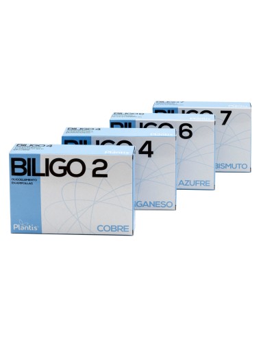 Biligo 8 Magnesio Oligoelemento 20 Ampollas X 2 Ml