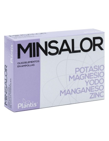 Minsalor Oligoelementos 20 Ampollas X 2 Ml