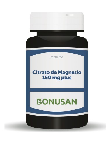 Citrato De Magnesio 150 Mg Plus 60 Tabletas