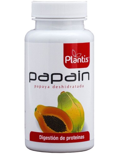 Papain Papaina 60 Caps Papaya Deshidratada