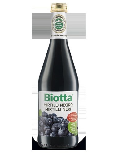 Biotta Jugo Mirtilos Negros  500 Ml