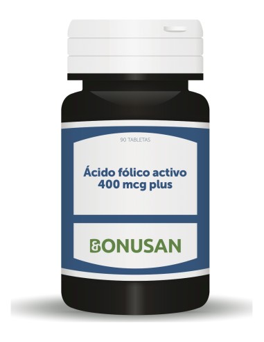 Acido Folico Activo 400 Mcg Plus 90 Tabletas