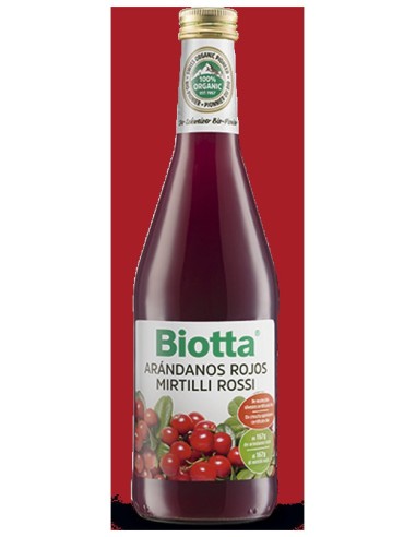 Biotta Jugo Arandanos Rojos Bio 975Ml