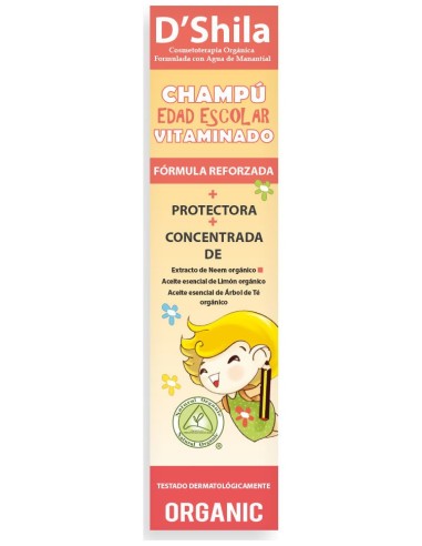 'D''Shila Champú Vitaminado Especial Edad Escolar 250Ml'