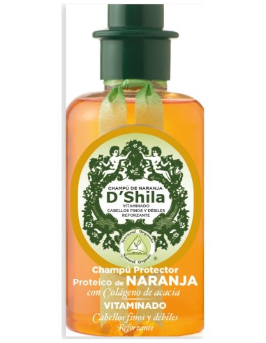 D'Shila Champu Proteico Naranja 300Ml