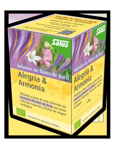 Alegria Y Armonia Infusion De Flores De Bach 15 F