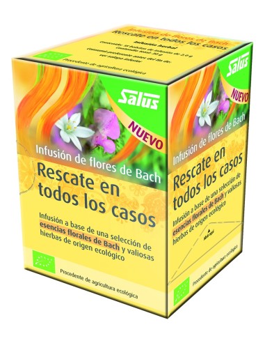 Flores Bach Rescate Infusión 15 Filtros