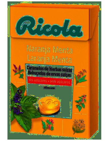 Ricola Caramelo S/Az Naranja 50 G