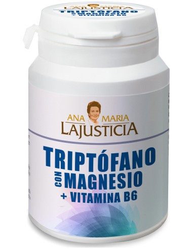 Triptofano Con Magnesio + Vit. B6 60 Comp