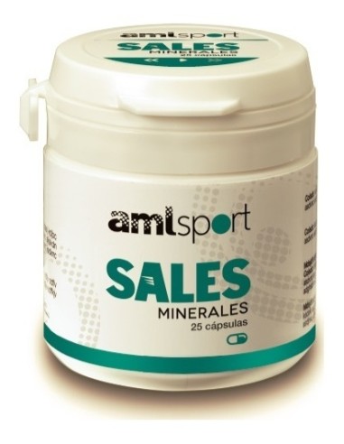 Sales Minerales 25 Caps Isotonicas Aml Sport