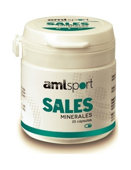 Sales Minerales 25 Caps Isotonicas Aml Sport