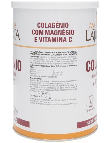 Lajusticia Colágeno Con Magnesio Y Vitamina C Sabor Fresa 350G