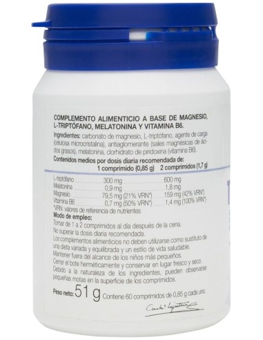 Lajusticia Triptófano Con Melatonina, Magnesio...