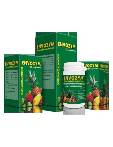 Nutribiol Envozym Enzimas Proteolíticas 100Comp.