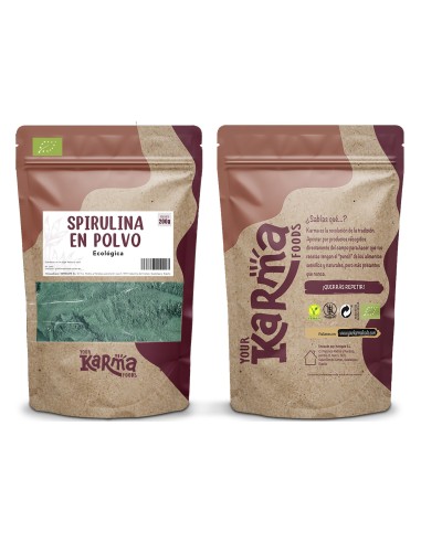 Karma Spirulina En Polvo 200G