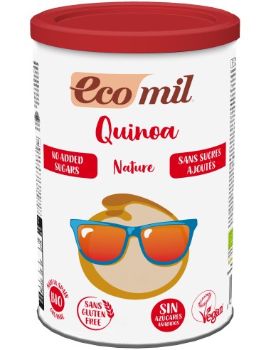 Ecomil Bebida Ecológica De Quinoa Natural Instantánea 400G