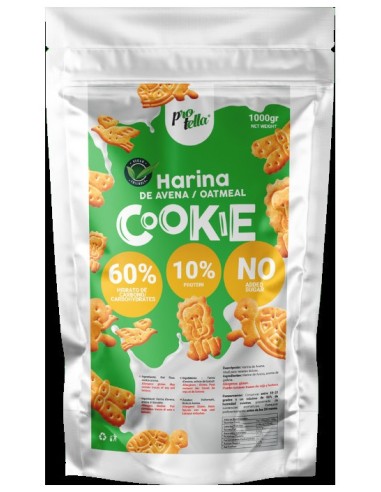 Protella Harina De Avena Galleta 1Kg