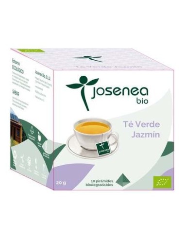 Te Verde Jazmin Bio 10 Piramides Ensobradas