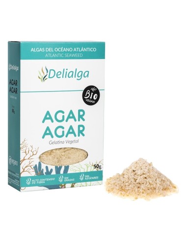 Delialga Agar Agar Gelidium Bio 50G