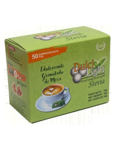 Dulcilight Monodosis 50 Uds Stevia