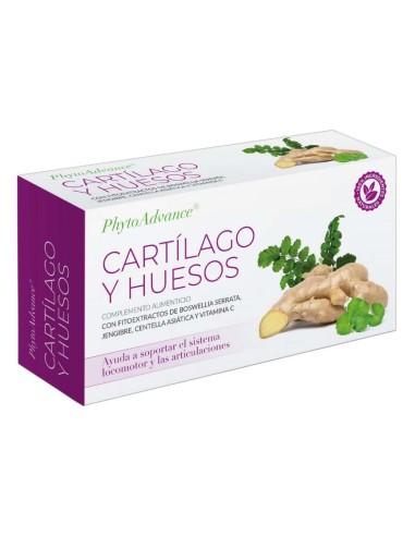 Phytoadvance Cartílago Y Huesos 60Caps