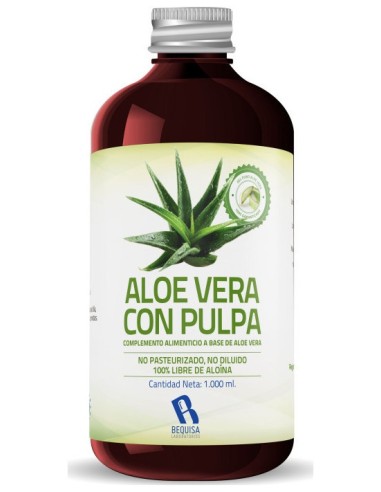 Bequisa Aloe Vera Con Pulpa 1000Ml