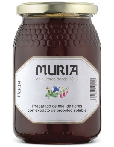 Tarro Miel A.Montaña + Propoleos 500 G