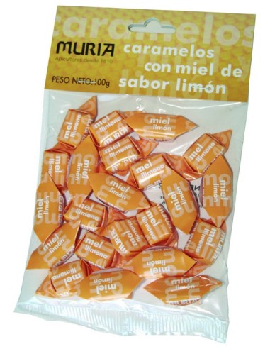 Muria Caramelos Miel Y Limón Bio 100G