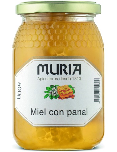 Muria Miel Bresca Romero C/Panal 500G