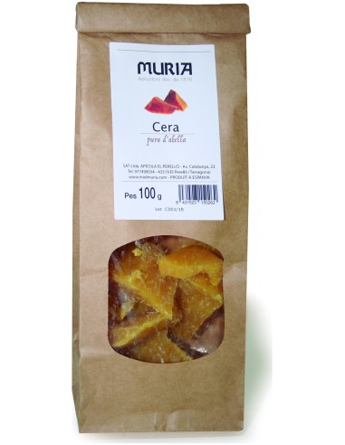 Muria Cera Virgen De Abejas Bolsa 100G