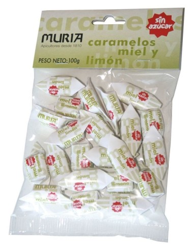 Caramelos S/Azucar Miel/Lim.100 G