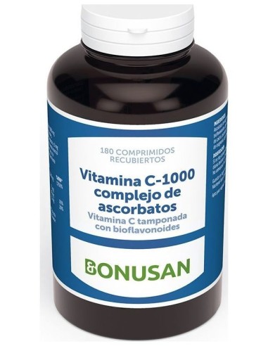 Bonusan Vitamina C 1000 Complejo De Ascorbatos 180Comp