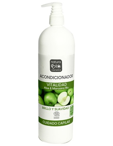 Natura Bio Cosmetics Acondicionador Manzana Y Aloe 740Ml