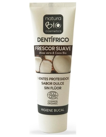Dentifrico Frescor Suave Aloe Vera Coco Bio 75 Ml