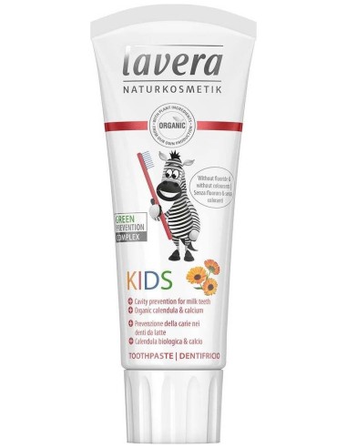 Dentifrico Niños Sin Fluor Calendula Bio & Calcio