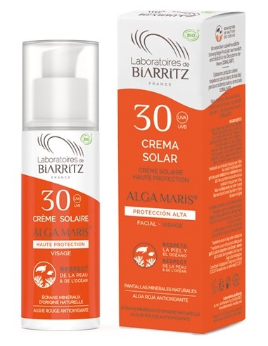 Crema Solar Facial Spf30 Alga Maris 50 Ml