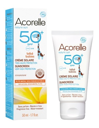 Crema Solar Bebe Spf 50 + 50 Ml