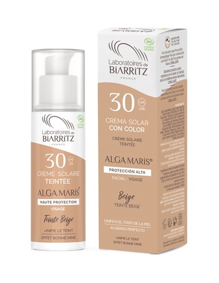 Crema Facial Color Beige Spf30 Alga Maris 50Ml