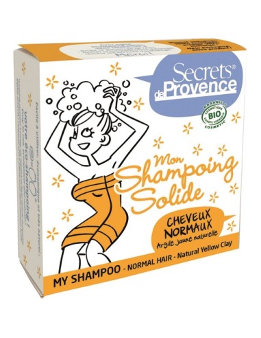 Secrets De Provence Champú Sólido Cabello Normal 85G