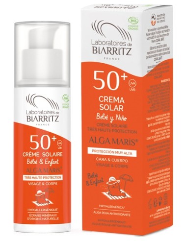 Laboratoires De Biarritz Crema Solar Spf50+ Alga Maris 100Ml