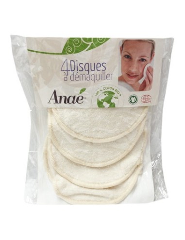 Anae Discos Algodon Bio 4Uds